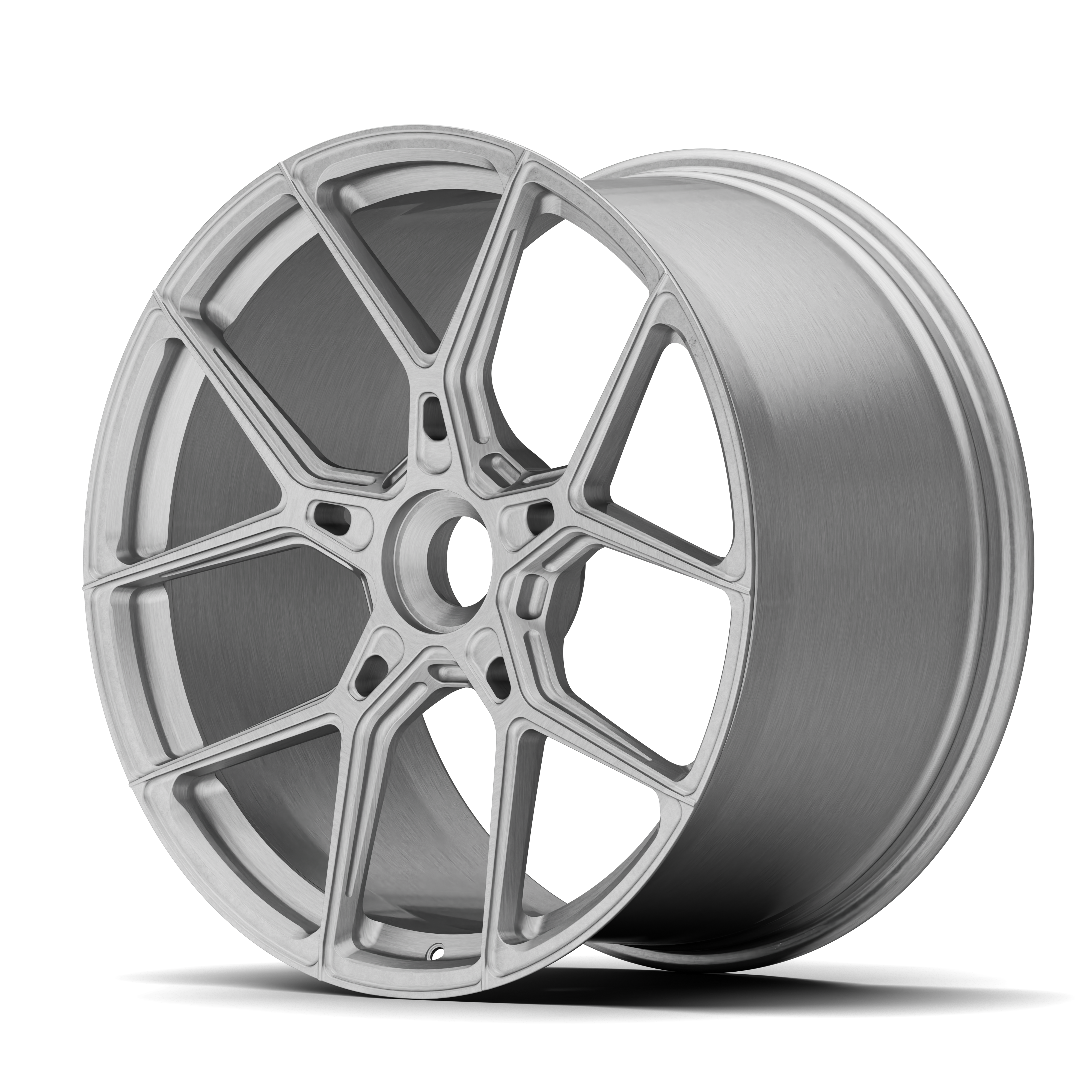 Forged+ YP 4.1 Center Lock 12x22, Brushed, ET 65, Center Lock x84,1