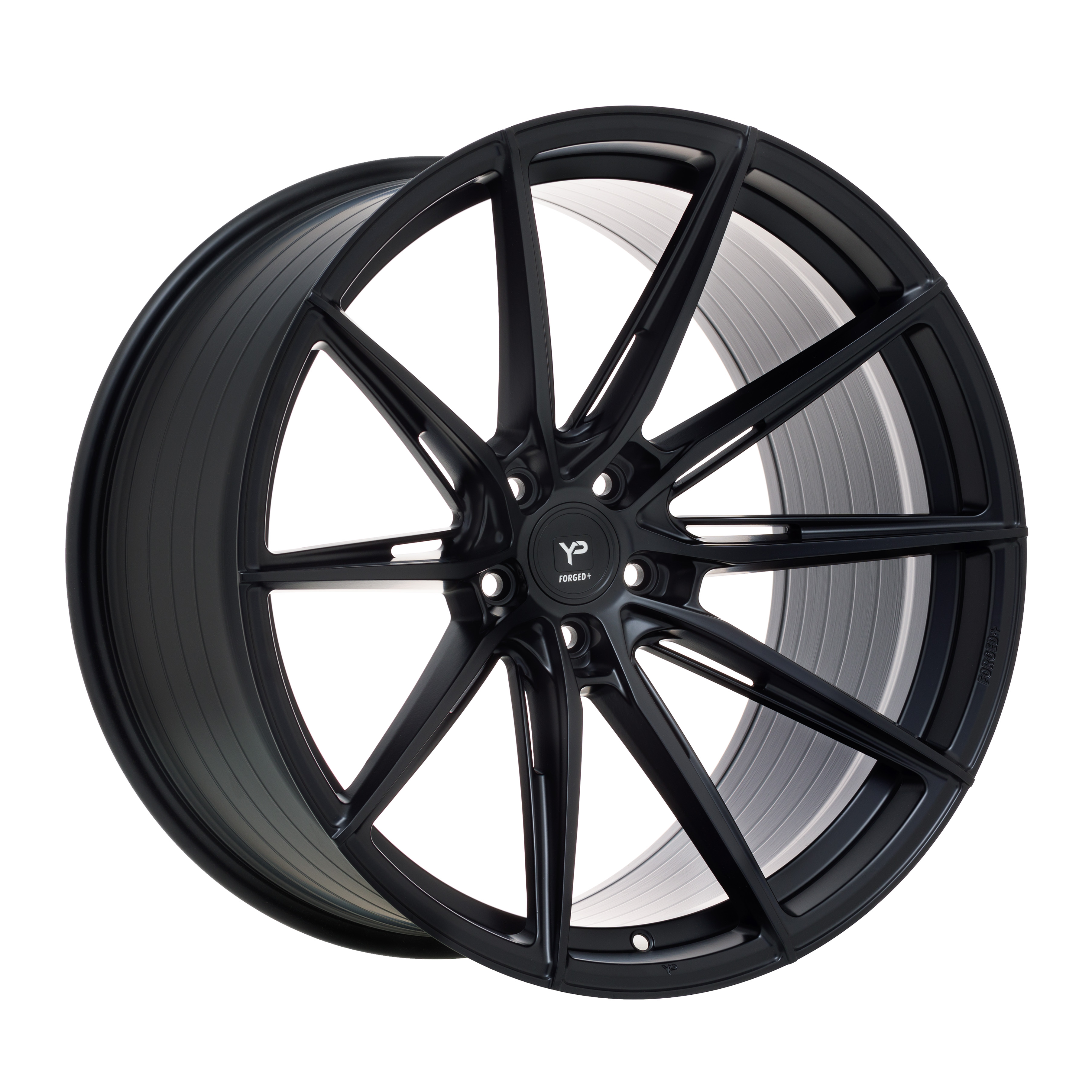 Forged+2 YP-HF2 9,5x20, Satin Black, ET 18, LK 5 x 120x72,6