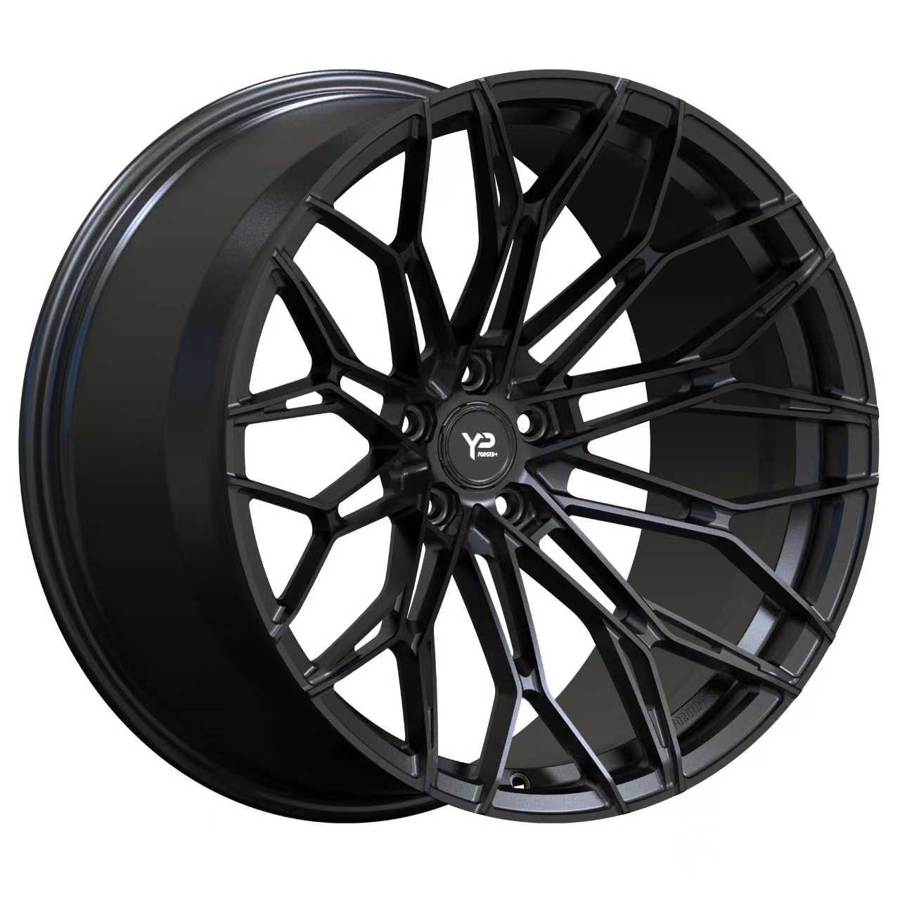 Forged+7 YP-HF7 10,5x22, Satin Black, ET 19, LK 5 x 132x66,6