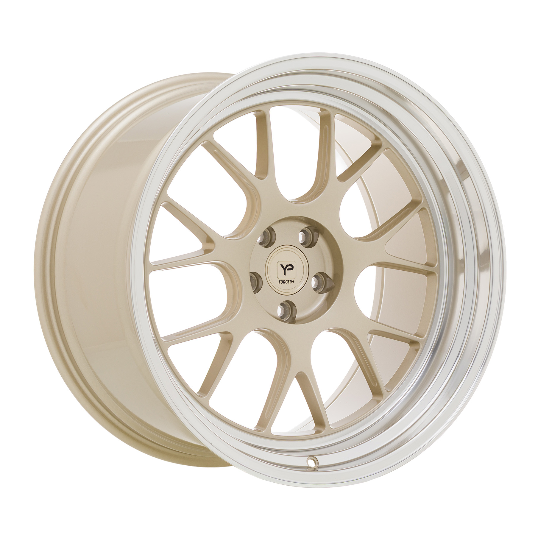 Forged+ CS 1.1 9,5x20, Race Gold/Polished Lip, ET 18, LK 5 x 120x72,6