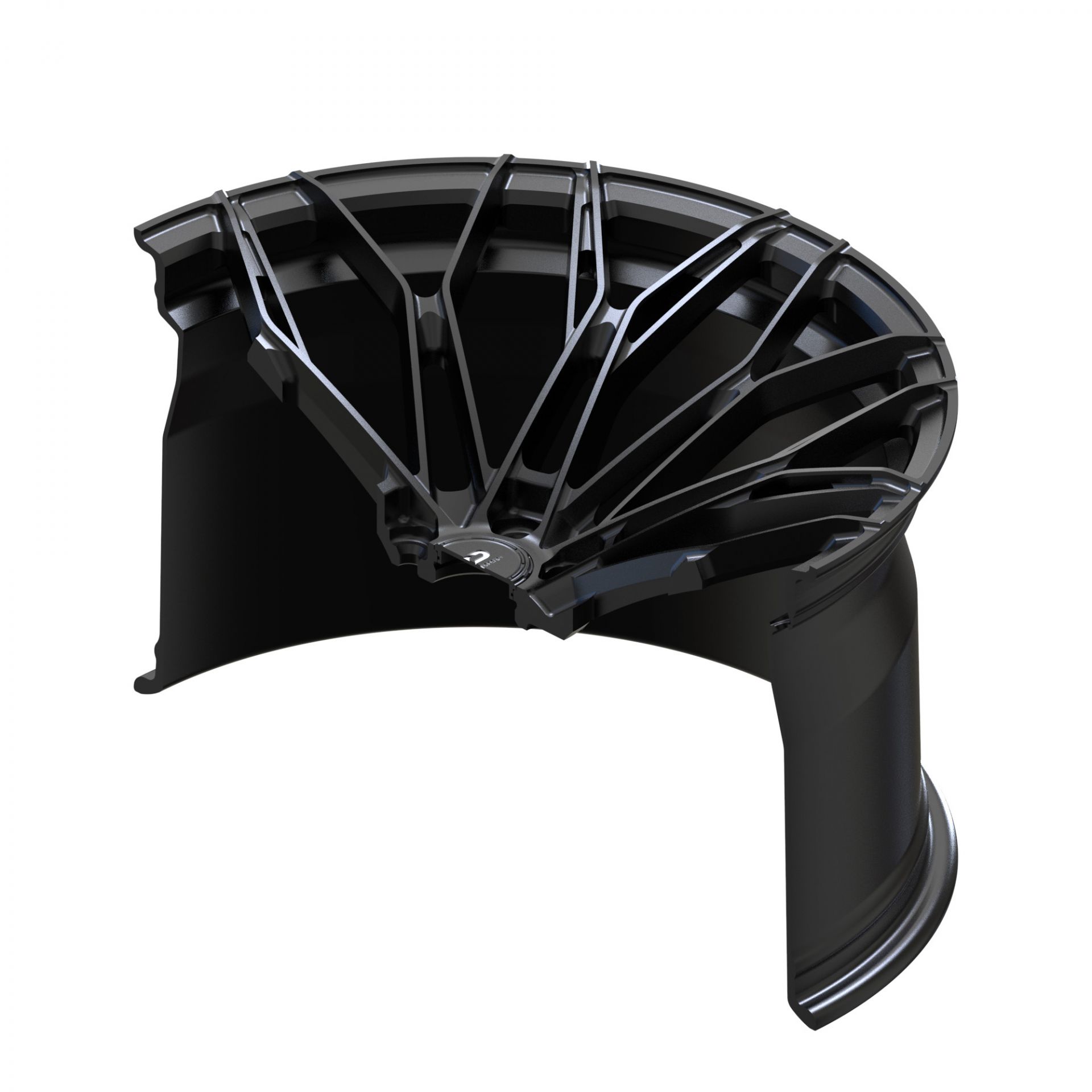 Forged+7 YP-HF7 10,5x22, Satin Black, ET 19, LK 5 x 132x66,6