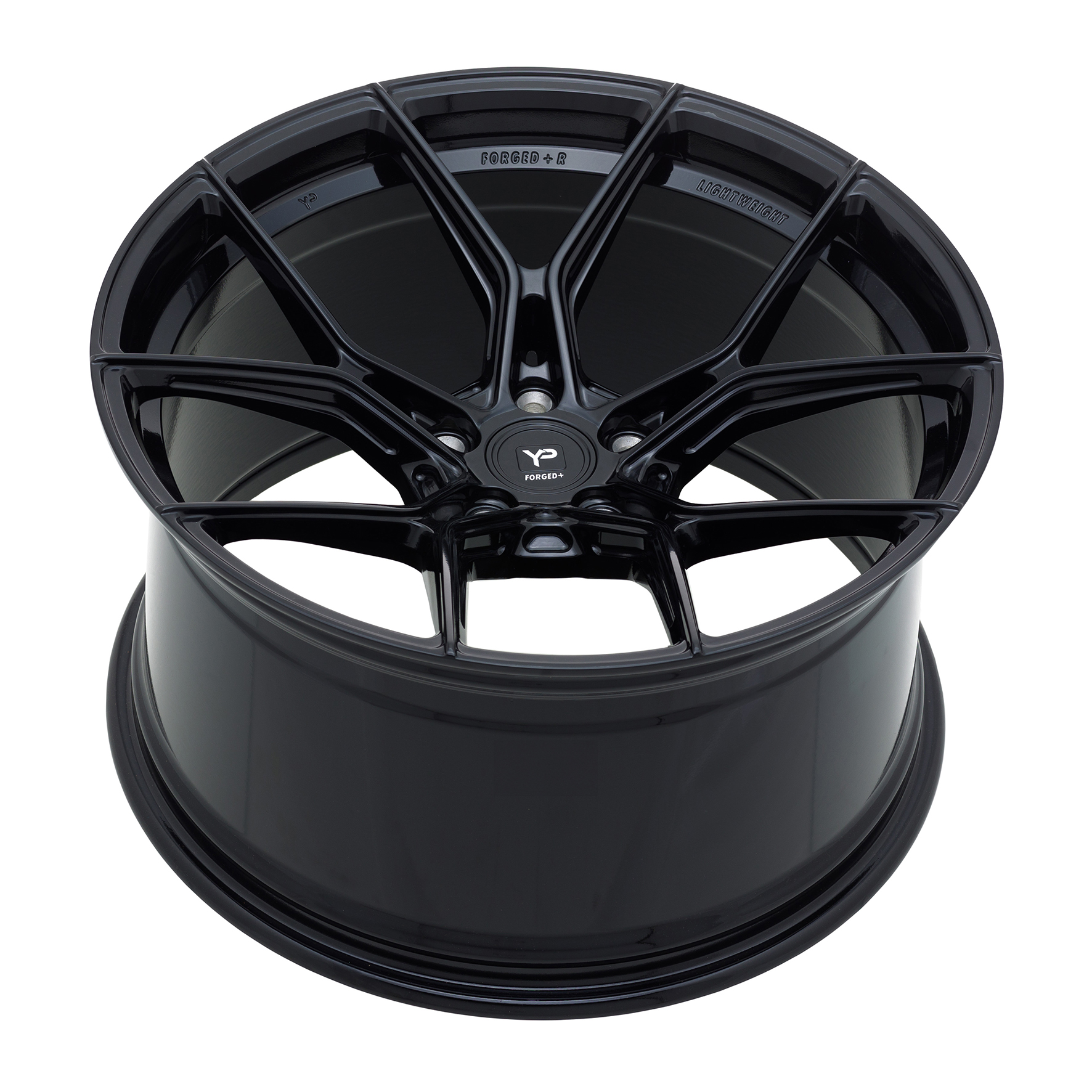 Forged+R YP-RS1 9,5x20, Gloss Black, ET 18, LK 5 x 120x72,6