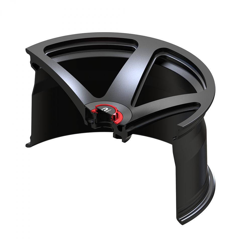 Forged+ YP LE.1 Legacy.One 10,5x22, Satin Black, ET 6, 5x112 x66,6