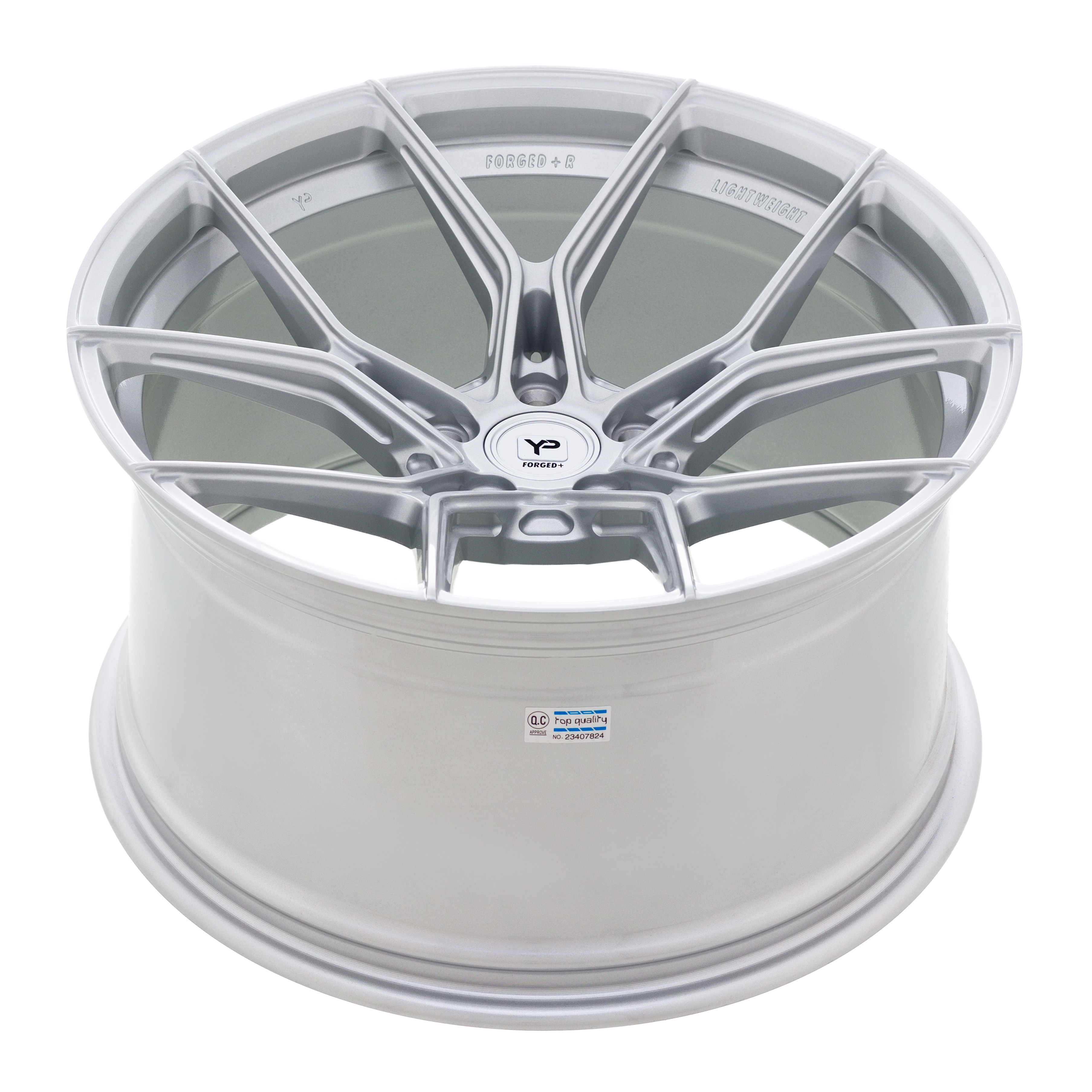 Forged+R YP-RS1 10x19, Silver, ET 33, LK 5 x 120x72,6