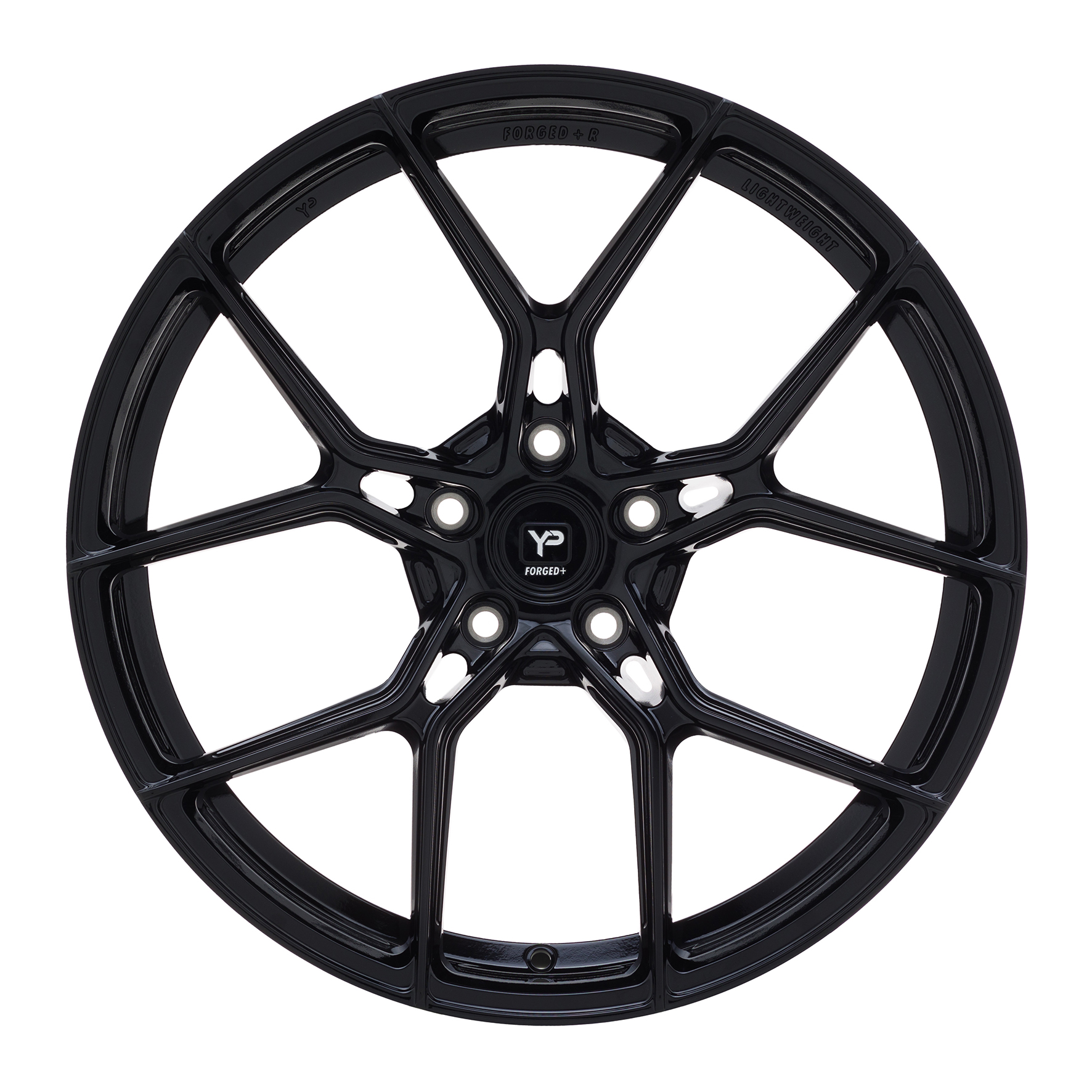 Forged+R YP-RS1 9,5x20, Gloss Black, ET 18, LK 5 x 120x72,6