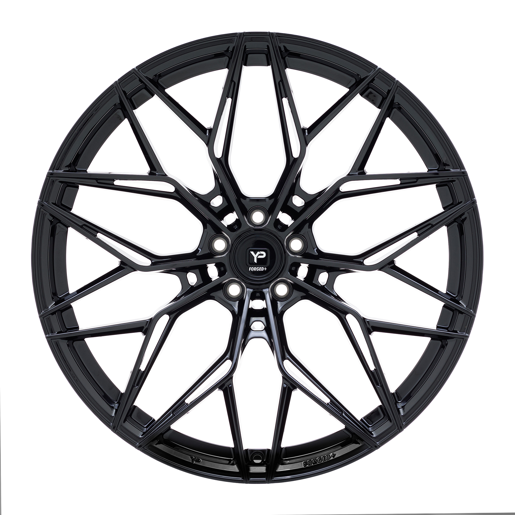 Forged+6 YP-HF6 9,5x19, Gloss Black, ET 22, LK 5 x 112x66,6